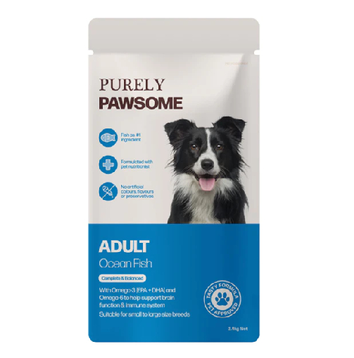 Purely Pawsome Adult Ocean Fish Dry Food 2.4kg
